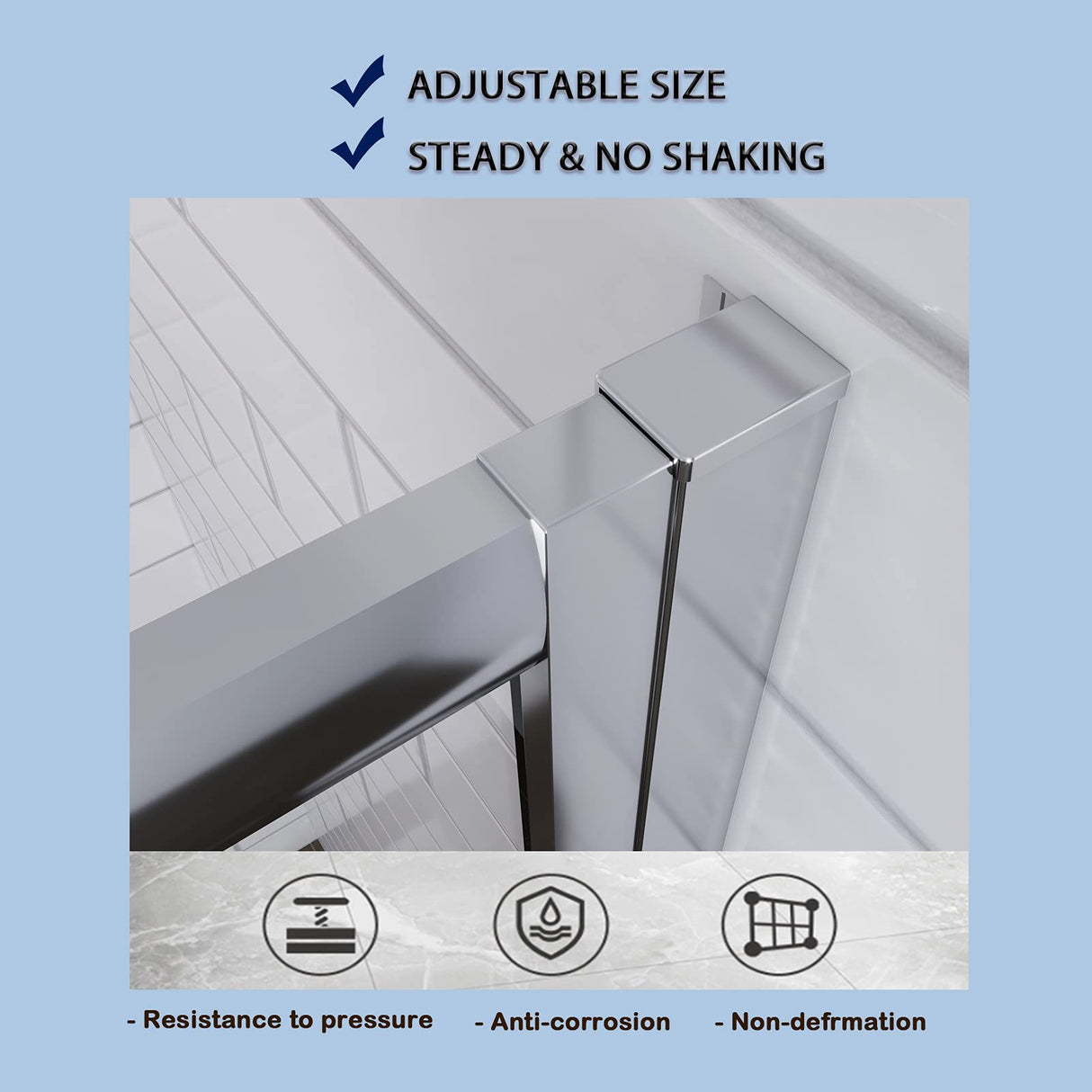 SUNNY SHOWER 34 in. W x 34 in. D x 72 in. H Corner Entry Enclosure With Sliding Doors