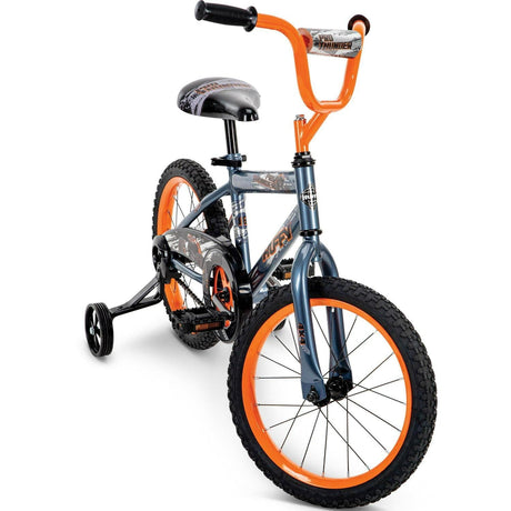 Huffy Boys' 16 in. Pro Thunder Bike, 1 Speed, Charcoal Gray