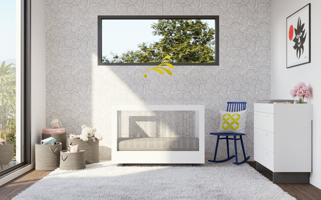 Spot On Square Roh Acrylic Crib White