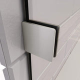 ELEGANT Frameless Sliding Shower Doors 48 in. W x 76 in. H