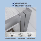 SUNNY SHOWER 34 in. W x 34 in. D x 72 in. H Corner Entry Enclosure With Sliding Doors